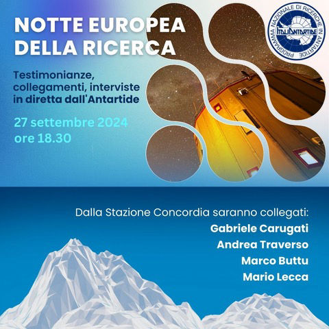 interviste in diretta dall'Antartide